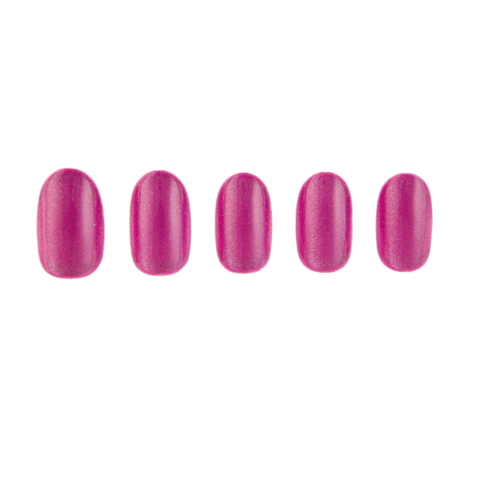 PaintLab Press on Nails Lavender Fairy Cat Eye Short Oval NWT